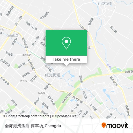 会海港湾酒店-停车场 map