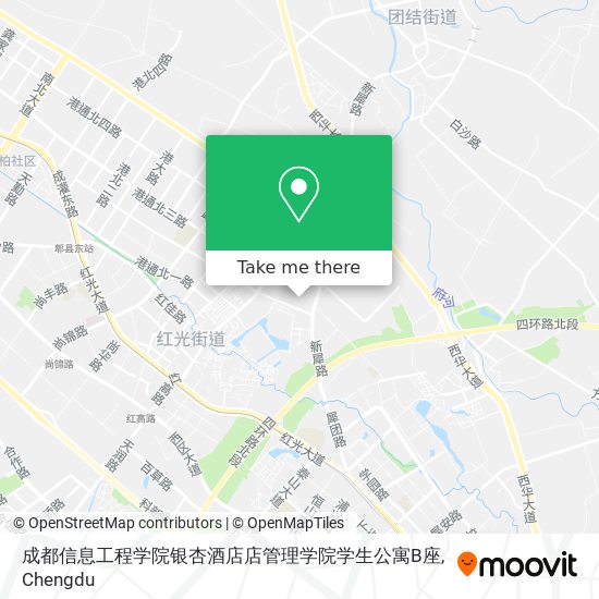 成都信息工程学院银杏酒店店管理学院学生公寓B座 map