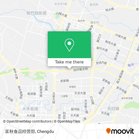 富秋食品经营部 map