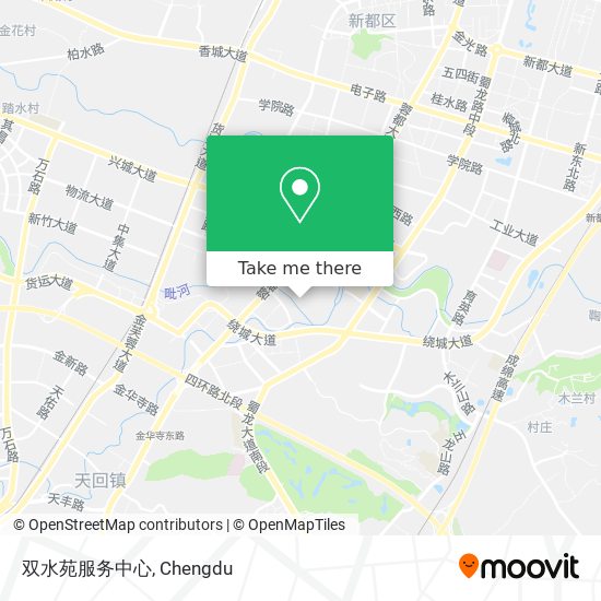 双水苑服务中心 map