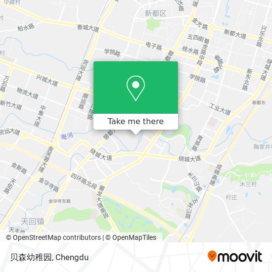 贝森幼稚园 map