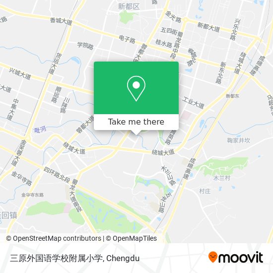 三原外国语学校附属小学 map