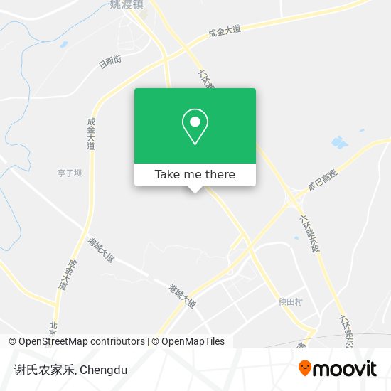 谢氏农家乐 map