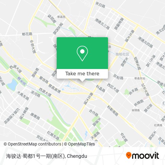 海骏达·蜀都1号一期(南区) map