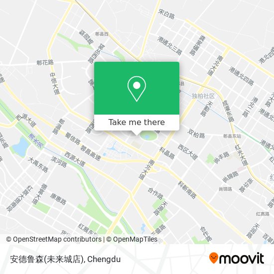 安德鲁森(未来城店) map