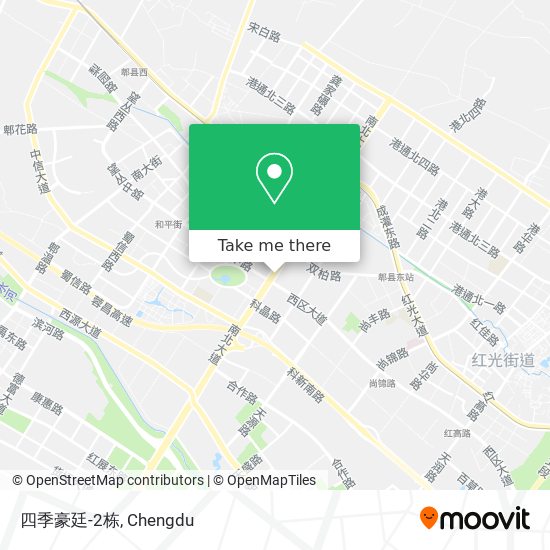 四季豪廷-2栋 map