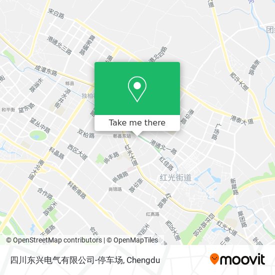 四川东兴电气有限公司-停车场 map