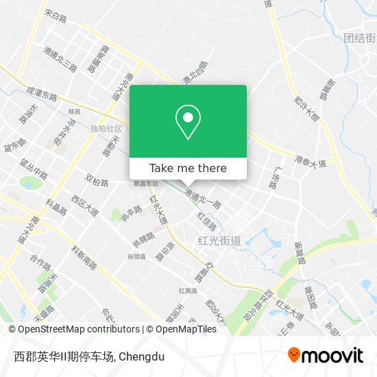 西郡英华II期停车场 map