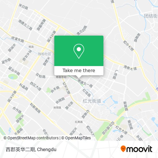 西郡英华二期 map