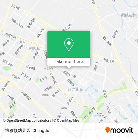 博雅顿幼儿园 map