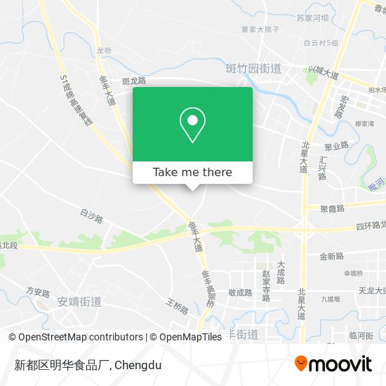 新都区明华食品厂 map