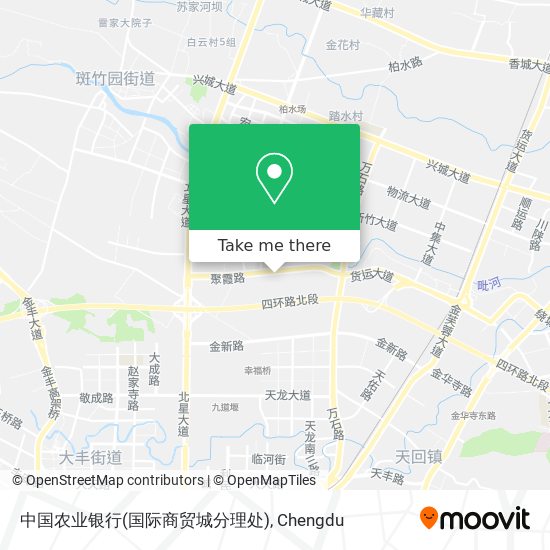中国农业银行(国际商贸城分理处) map