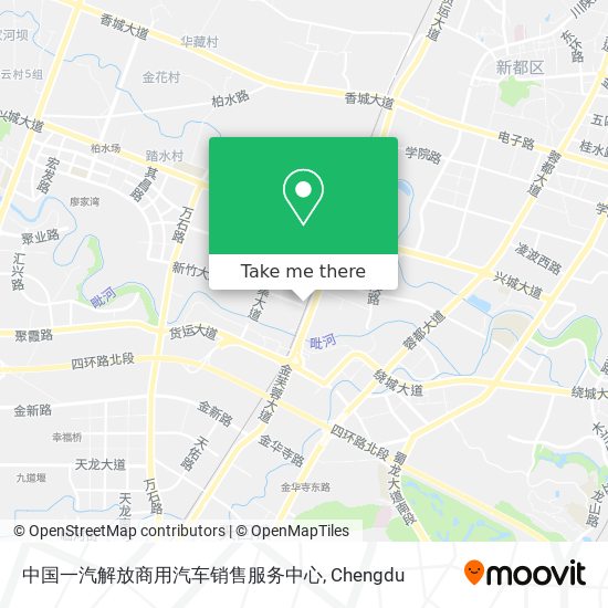 中国一汽解放商用汽车销售服务中心 map