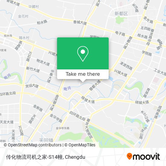 传化物流司机之家-S14幢 map
