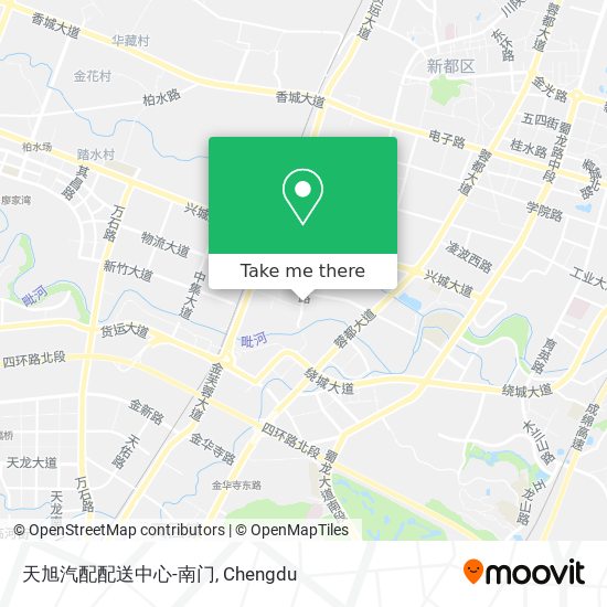 天旭汽配配送中心-南门 map