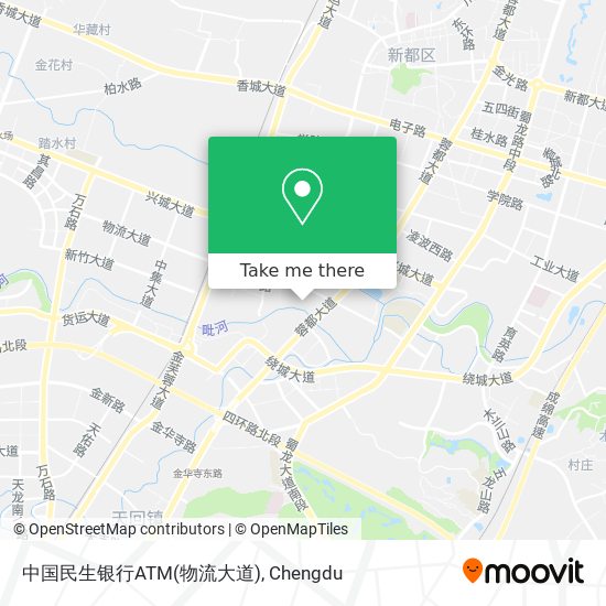 中国民生银行ATM(物流大道) map