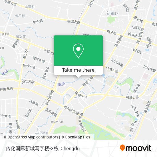 传化国际新城写字楼-2栋 map