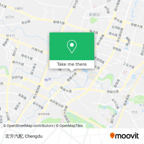 宏升汽配 map