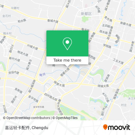嘉运轻卡配件 map