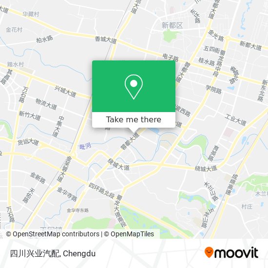 四川兴业汽配 map