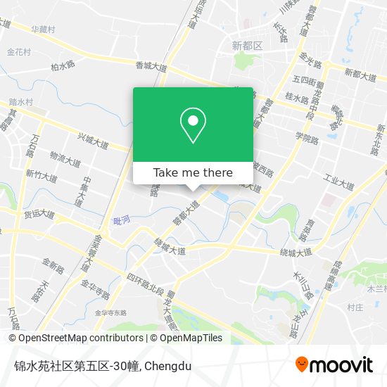锦水苑社区第五区-30幢 map