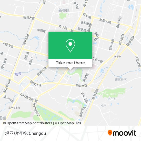 堤亚纳河谷 map