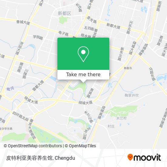 皮特利亚美容养生馆 map