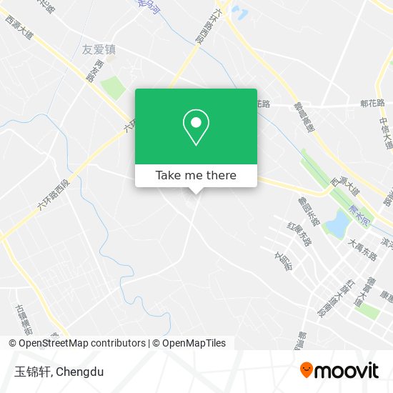 玉锦轩 map