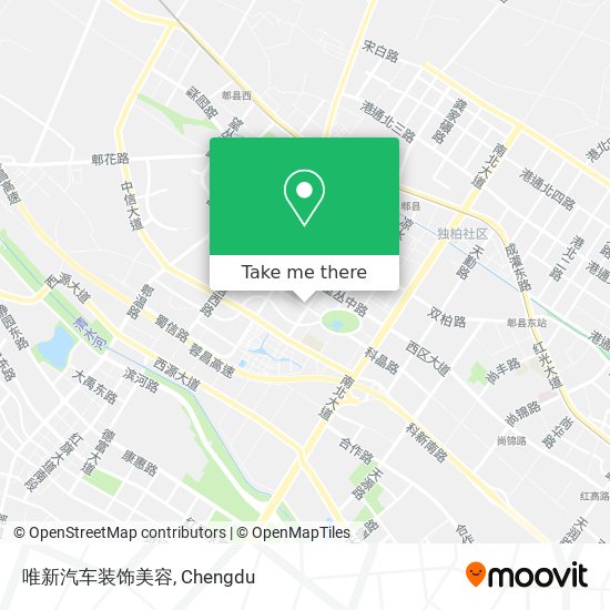 唯新汽车装饰美容 map