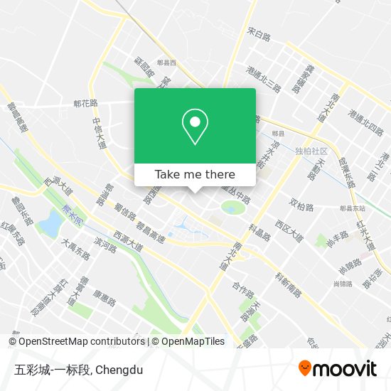 五彩城-一标段 map