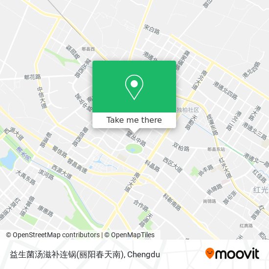 益生菌汤滋补连锅(丽阳春天南) map