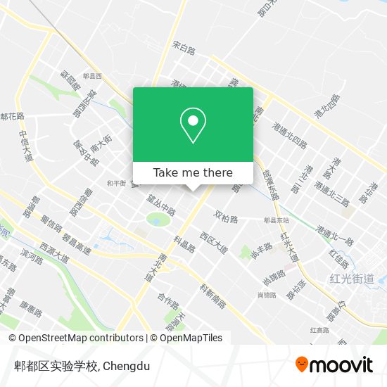 郫都区实验学校 map