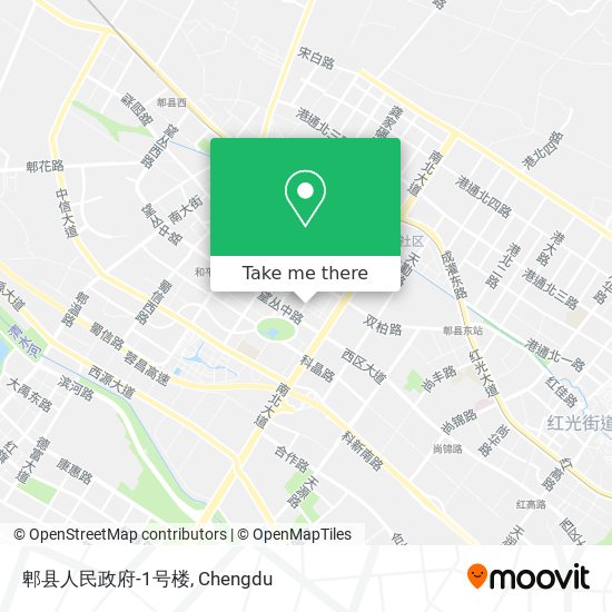 郫县人民政府-1号楼 map