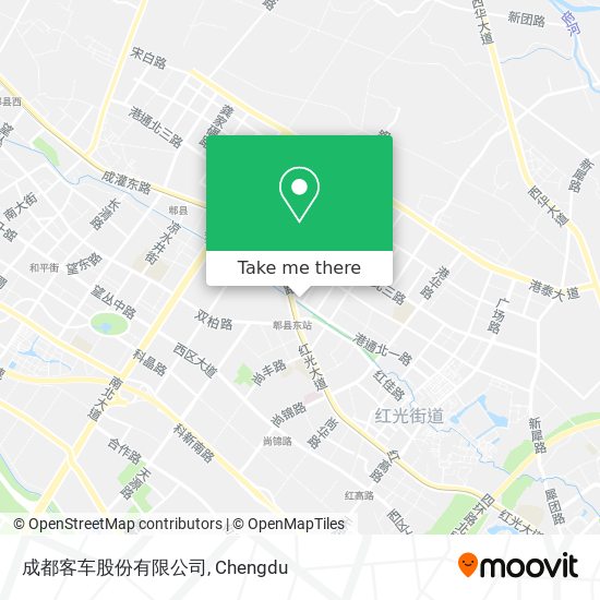 成都客车股份有限公司 map