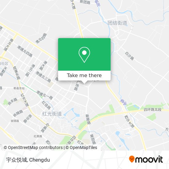 宇众悦城 map