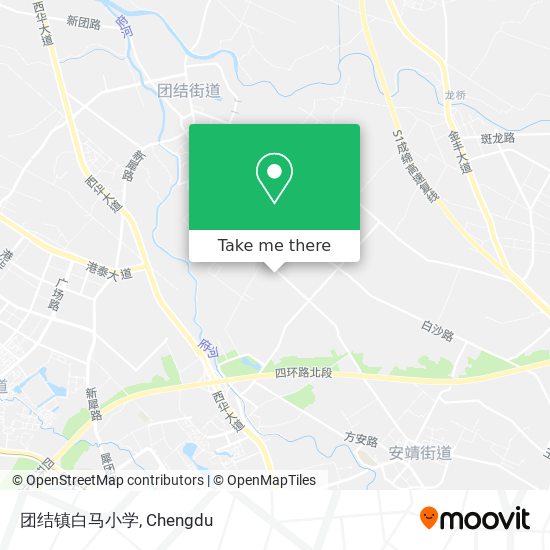 团结镇白马小学 map