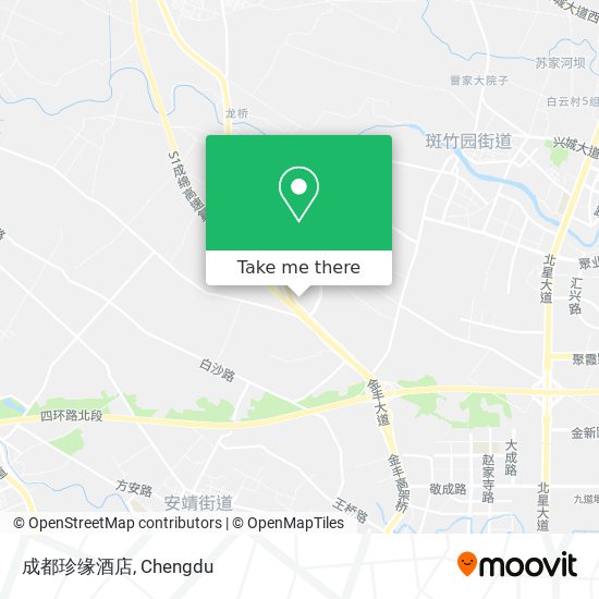 成都珍缘酒店 map