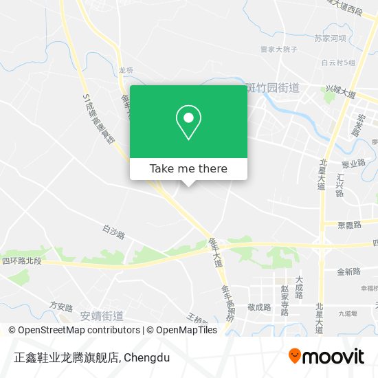 正鑫鞋业龙腾旗舰店 map