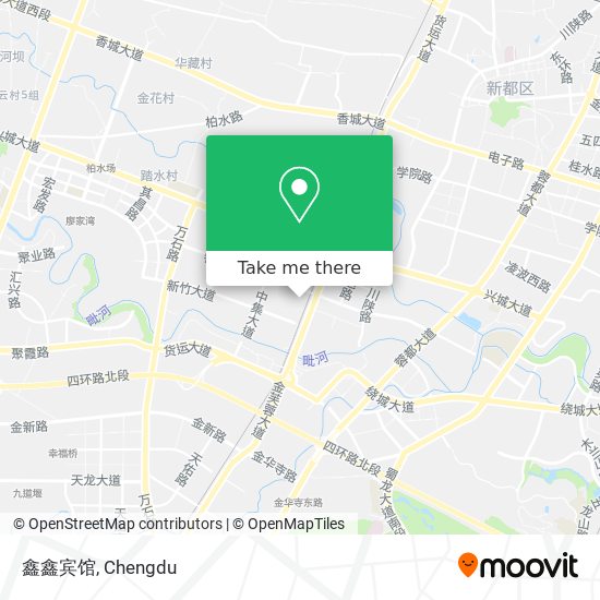 鑫鑫宾馆 map