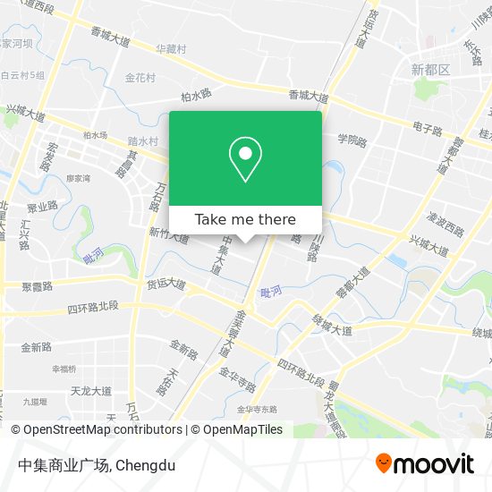中集商业广场 map