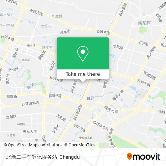 北新二手车登记服务站 map