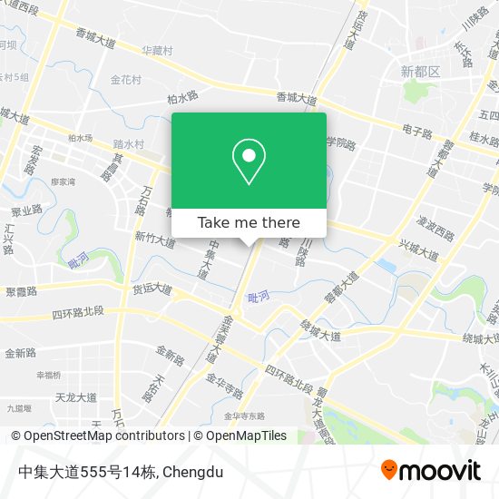 中集大道555号14栋 map