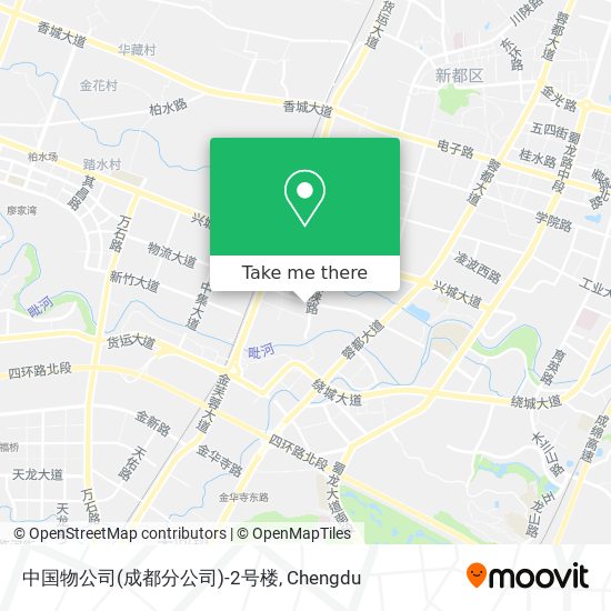 中国物公司(成都分公司)-2号楼 map