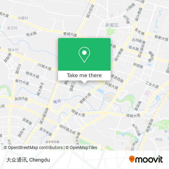 大众通讯 map