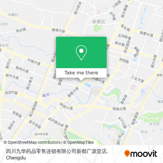 四川九华药品零售连锁有限公司新都广源堂店 map