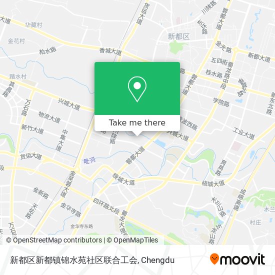 新都区新都镇锦水苑社区联合工会 map