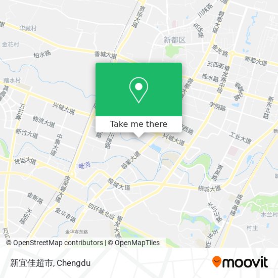 新宜佳超市 map