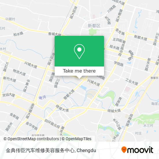 金典传臣汽车维修美容服务中心 map