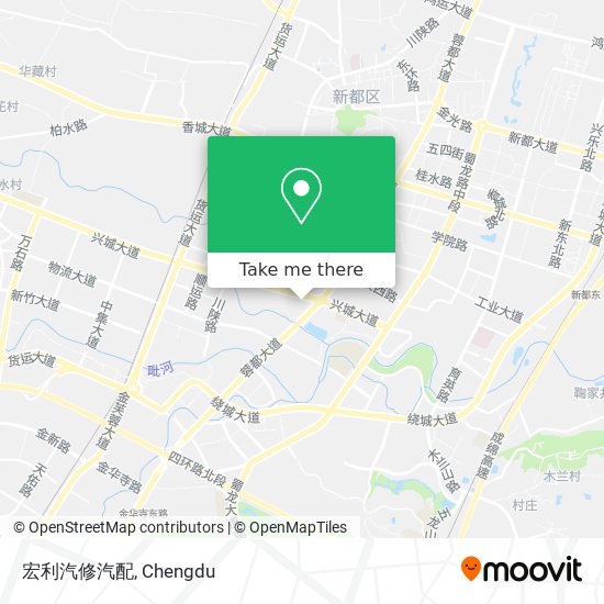 宏利汽修汽配 map