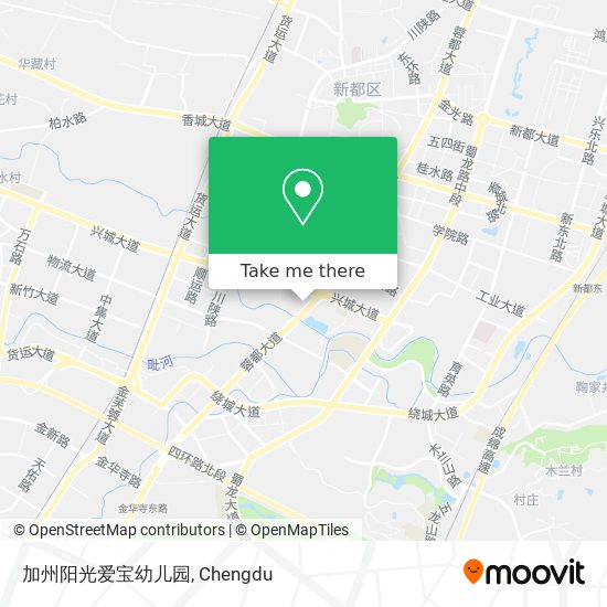 加州阳光爱宝幼儿园 map